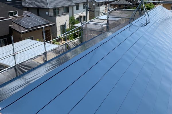 新潟市秋葉区　Ｋ様邸　屋根塗装工事